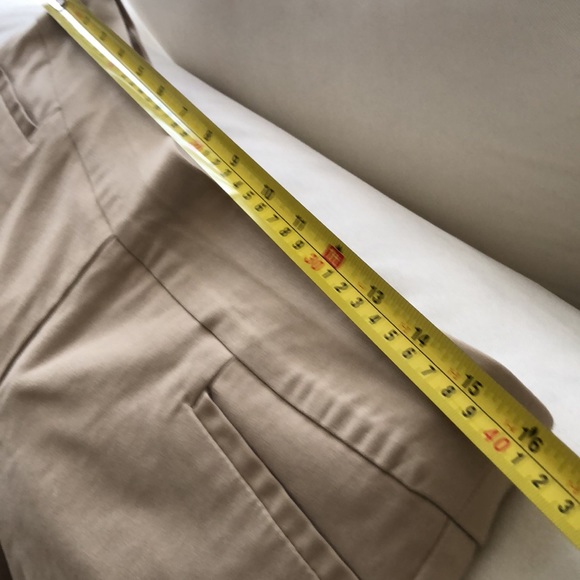 Chico’s High-waist mock pockets ankle button detail stretch pull on slacks - Picture 8 of 9